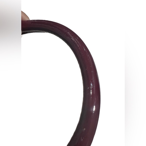 EUC Auth BURBERRY Supernova Star Check w/ Patent Leather Trims Small Bowler Bag - Picture 9 of 9